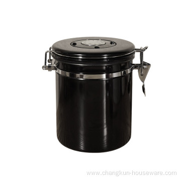 500g Airtight Coffee bean Canister Stainless Steel Container